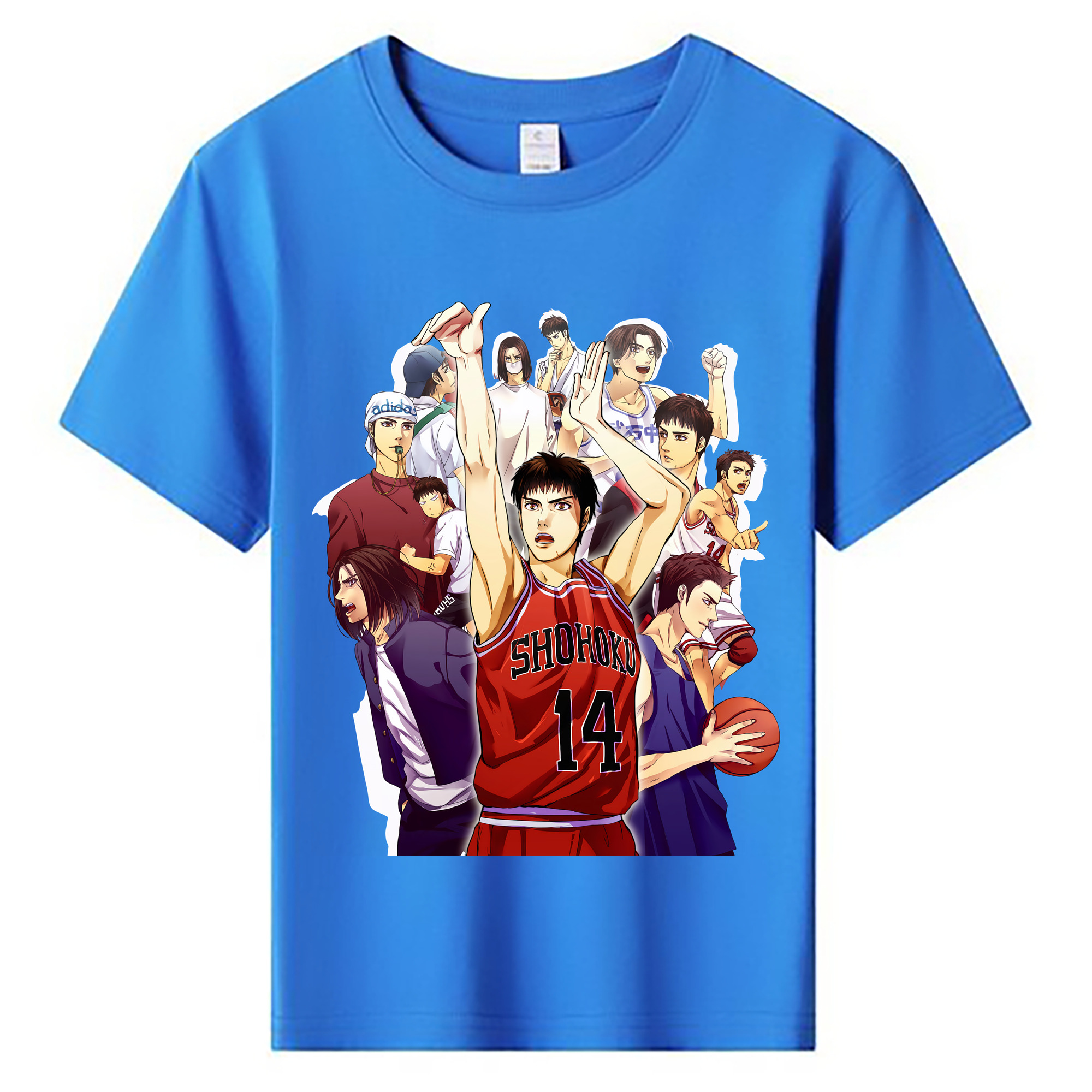（画像用） SLAM DUNK／スラムダンク 綿100％キッズTシャツ（フロントプリント）